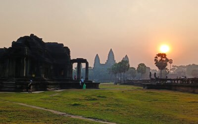 Angkor Wat and Tonle Sap